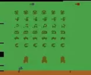 Image n° 1 - screenshots  : Atari 2600 Invaders (hack)